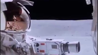 NASA выпустило видео, кадры из миссии Apollo 16.