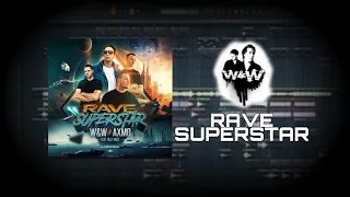 W&W x AXMO feat. Haley Maze - Rave Superstar (Fl Studio Tutorial)