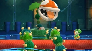 Yoshi's Woolly World - All Boss Fights ~ No Damage (Boss Tent Bosses)