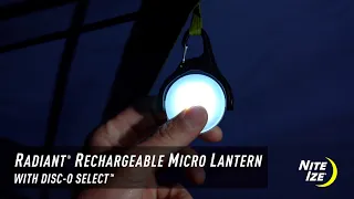 Radiant® Rechargeable Micro Lantern - Disc-O Select™