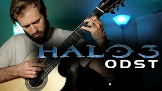 HALO 3 ODST on CLASSICAL GUITAR - Rain (Deference for Darkness)