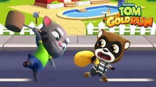 MY TALKING TOM GOLD RUN ANDROID GAMEPLAY #mytalkingtomherogames