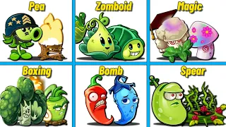 PVZ 2 - Random 6 Best Pair - Who Will Win ? Team Plants Vs Team Plants.