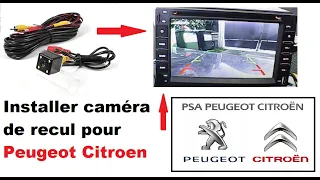 INSTALL PEUGEOT CITROËN RECOVERY CAMERA AND OTHER VEHICLES