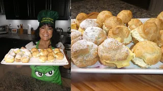 COMO HACER PROFITEROLES SALADOS Y DULCES CON LOS TRUCOS!!!HOW TO MAKE PROFITEROLES SWEETS AND SALTY!