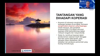 IKOPIN TALKS III tentang Kondisi Perkoperasian Indonesia