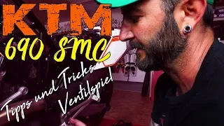 KTM SMC 690 // Tipps und Tricks // Ventile Prüfen // Jens Kuck