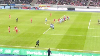 Bayern set piece vs Hertha