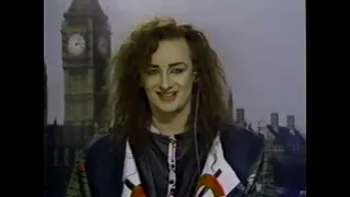 Boy George on Good Morning America - June 1984