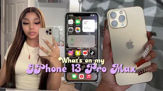 WHAT'S ON MY IPHONE 13 PRO MAX *NEW!* | JAJIDIOR