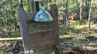 DIY Electric Chair Halloween Decoration