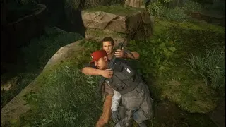 Uncharted 4 - Stealth Gameplay (Drakes Cleaning)