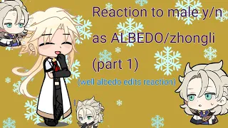 Bungou stray dogs react to Albedo/zhongli male y/n. (Slight yandere as it is based on the book so).