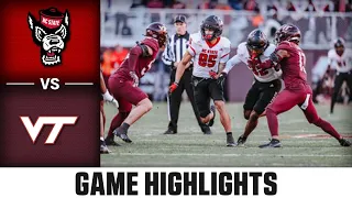 NC State vs. Virginia Tech Game Highlights | 2023 ACC Football