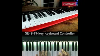 NEKTAR SE49 49 VELOCITY-SENSITIVE FULL-SIZE KEYS USB POWERED MIDI CONTROLLER KEYBOARD