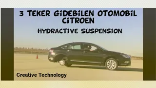 Citroen'in ürettiği hidroaktif (hydractive 3+) süspansiyon teknolojisi..