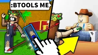 I used Roblox admin to STEAL noob's ARMS/LEGS... and SOLD IT BACK TO THEM