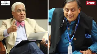 Dr Shashi Tharoor with Karan Thapar on #Tharoorsaurus and beyond