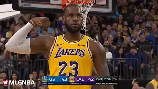 Los Angeles Lakers vs Golden State Warriors Full Game Highlights  October 10 2018 NBA Preseason