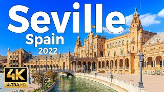 Seville 2022, Spain Walking Tour (4k Ultra HD 60 fps) - With Captions