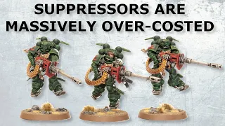 Suppressors are a bit rubbish | Space Marines Warhammer 40k