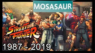 تطور لعبة قتال الشوارع كل النسخ ما بين سنة 1987 - 2019 Street Fighters