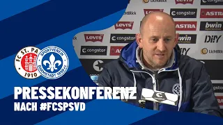 Darmstadt 98 | Pressekonferenz nach #FCSPSVD