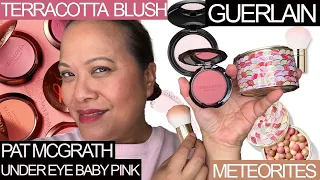 New Guerlain Meteorites Amber & Brush|Terracotta Blush Deep Nude & Pat Mcgrath Under Eye Baby Pink