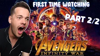 First Time Watching Avengers: Infinity War Part 2 [REACTION] | MCU Phase 3