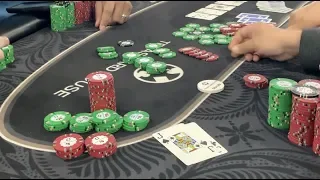 Flopping TOP SET in 4-BET MASSIVE Pot!! Poker Vlog Ep 106