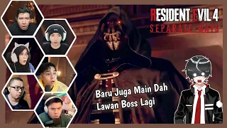 Reaksi Gamer Saat Ada Wong dan Luis Bertemu Dengan Pesanta | Resident Evil 4 DLC Separate Ways