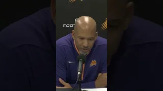 Coach Monty Williams speaks on the total team effort in tonight's victory. #shorts | Phoenix Suns