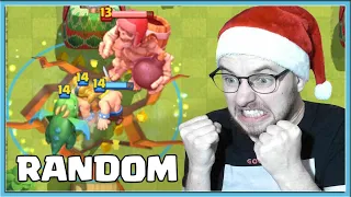 ❄ HAPPY NEW YEAR IN 2 VS 2 WITH RANDOM DECK / Clash Royale