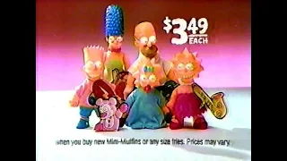 Burger King Simpsons Dolls Commercial (1990)