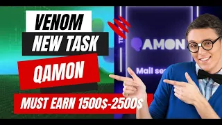 The Ultimate Guide to Venom Qamon Mail Service Task | Venom New Task Available | Venom Testnet Task