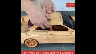 BMW 420i Convertibles - Woodworking Art @PVJ WOOD CARVING