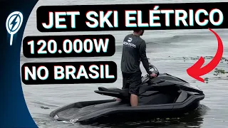 O PRIMEIRO JET SKI ELÉTRICO DO MUNDO ESTÁ AQUI NO BRASIL !!!