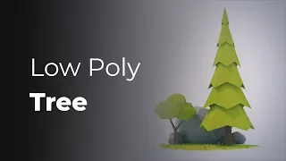 How to make a low poly tree in Blender 2.8