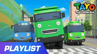 [Playlist] Boom! Bang! Dump Truck Max(+More) | Dump Truck Songs | Strong Heavy Vehicles l Tayo Songs