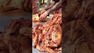 DRAM CHICKEN in Village Style Cooking and Eating in world man cooking channel