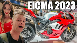 EICMA Italy 2023 : Ducati - Royal Enfield - Honda - Triumph and More! Part 1