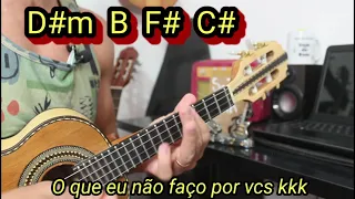 Volta bebê, volta neném - Cifras simplificadas para Cavaquinho (4 acordes) Dj Guuga