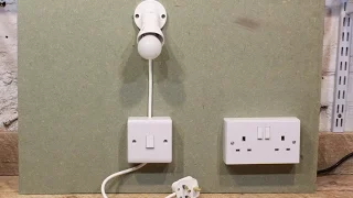 Simple Plug in Light and Switch