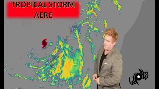 Tropical Storm Aere moves over Southern Japan, Westpacwx Update