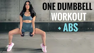 ONE DUMBBELL + Abs ❤️‍🔥