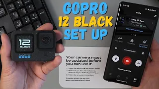 How to Set Up GoPro Hero 12 Black (Install Battery & Memory Card + Update)