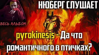 Дебютный клип! НЮБЕРГ смотрит Pyrokinesis - Да что романтичного в птичках? | Реакция