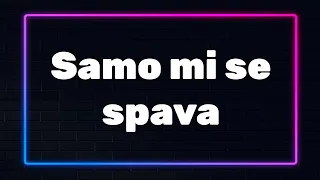 Karaoke | Samo mi se spava - Luke Black | Serbia - Eurovision 2023