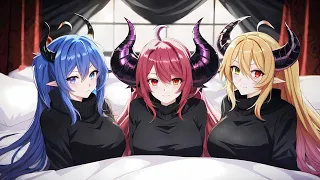 Kicked Out From Town, Orphan Boy Adopted By 3 OP Monster Girls