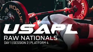 2023 USAPL Raw Nationals | Day 1 - Session 2 - Platform 4